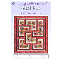 Petal Pop Pattern by Cozy Quilt Designs - Image of Pattern Cover