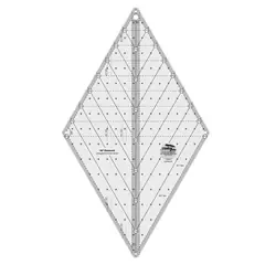 Creative Grids 60 Degree Diamond Ruler  CGR60DIA - SEE VIDEO