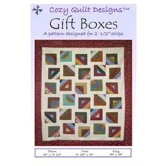 Gift Boxes Quilt Pattern by Cozy Quilt Designs