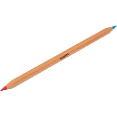 Bohin Blue and Red Bi Colour Chalk Pencil
