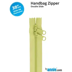 By Annie 30 Inch Handbag Zipper Chartreuse - See Video