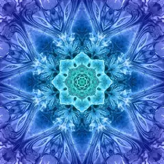Hummingbird Dream Big Kaleidoscope Hoffman Quilt Panel 43 x 43 Inches Digital Print