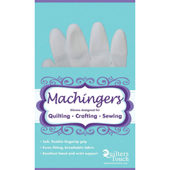 Machingers Quilting Gloves in package