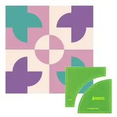 Drunkards Path 2 inch Patchwork Template Set