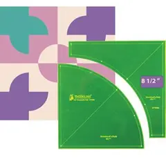 Drunkards Path 8.5 inch Patchwork Template Set