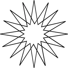 16 Point Star #30407