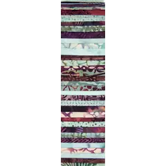 Burgundy and Aqua​ Rainbow aka Jelly Roll