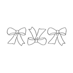 Pretty Bow Border #30361