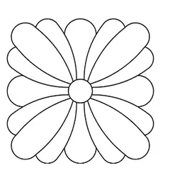 Square Daisy #30587