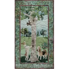 Thrill of the Chase Pattern 2 of Dog Park by McKenna Ryan