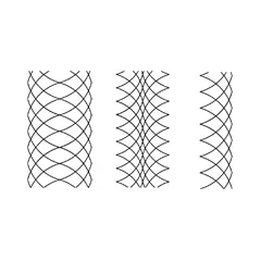 Waving Plaids Border #30545