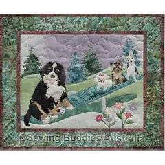 Teeter Tots Pattern 3 of Dog Park by McKenna Ryan