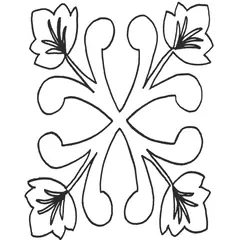Oak Leaf Square #30344
