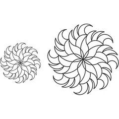 Milk Weed Spiral, 2x #30571