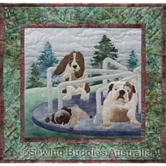 Doggone Dizzy Pattern 5 of Dog Park by McKenna Ryan