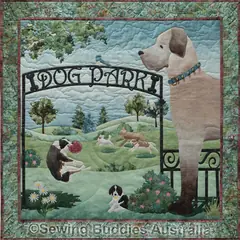 Unleashed Pattern 1 of Dog Park by McKenna Ryan