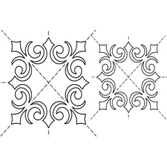 Crown Jewels Block 5 , 2 sizes #30607