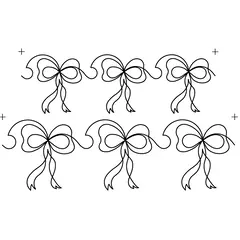 Ribbons and Bows Borders #30625