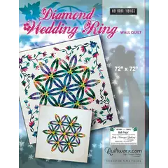 Diamond Wedding Ring Wall Quilt Pattern by Judy Niemeyer