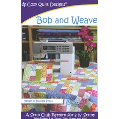 Bob and Weave Pattern by Cozy Quilt Designs - See Video