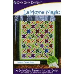 LeMoyne Magic Pattern by Cozy Quilt Designs - See Video