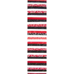 Red Black and White Rainbow aka Jelly Roll