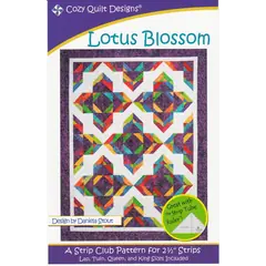Lotus Blossom Pattern by Cozy Quilt Designs