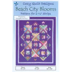 Beach City Blooms Pattern by Cozy Quilt Designs