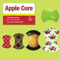 Apple Core Patchwork Template Set - Matilda's Own