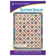 Buckeye Beauty Pattern by Cozy Quilt Designs
