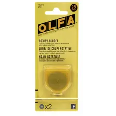 Olfa 28mm Rotary Blades x 2