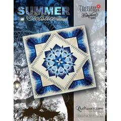 Summer Solstice Queen Quilt Pattern by Judy Niemeyer
