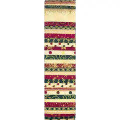 Traditional Christmas Stoff Rainbow aka Jelly Roll