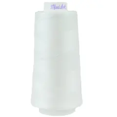 White Maxi-lock 3000yd Polyester Serger Overlocker Thread
