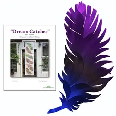 Dream Catcher Dream Big Black Light Panel Bed Runner Kit