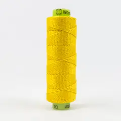 Lemon Curd Perle Eleganza 100% Egyptian Cotton Sue Spargo by Wonderfil 3wt 5wt and 8wt