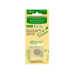 Clover 18mm Blades for Rotary Cutter 5 Pieces