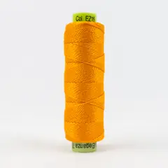 Orange Crush Perle Eleganza 100% Egyptian Cotton Sue Spargo by Wonderfil 3wt 5wt and 8wt