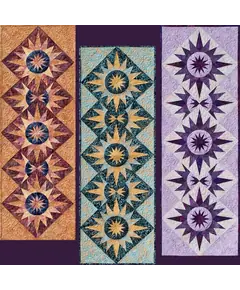 The Cactus Flower Table Runner Pattern Judy Niemeyer