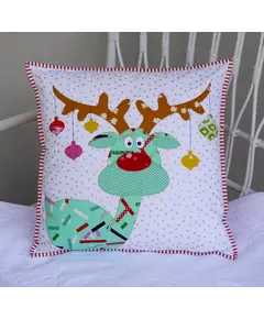 Cool Yule Applique Cushion Pattern by Claire Turpin 2 Designs Included