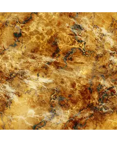 Hoffman Marbled Gold Ochre - Digitally Printed