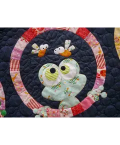 Frogface Applique Quilt Pattern by Claire Turpin