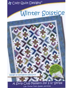 Winter Solstice Pattern by Cozy Quilt Designs - See Video
