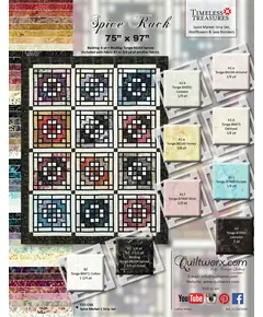 Spice Rack Quilt Pattern by Judy Niemeyer