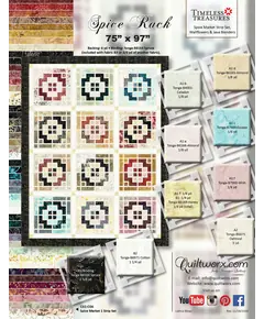 Spice Rack Quilt Pattern by Judy Niemeyer