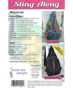 Sling Along Bag Pattern by Studio Kat Designs