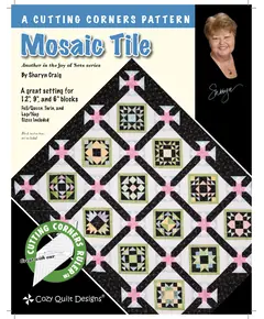 Mosiac Tile Pattern by Cozy Quilt Designs