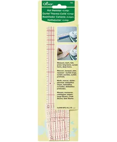 Hot Hemmer Long Ruler by Clover
