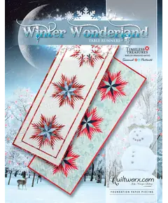 Winter Wonderland Snowflakes Table Runner Pattern Judy Niemeyer