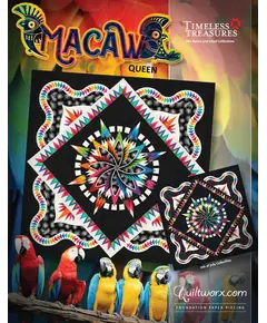 Macaw Queen Pattern by Judy Niemeyer SEE VIDEO